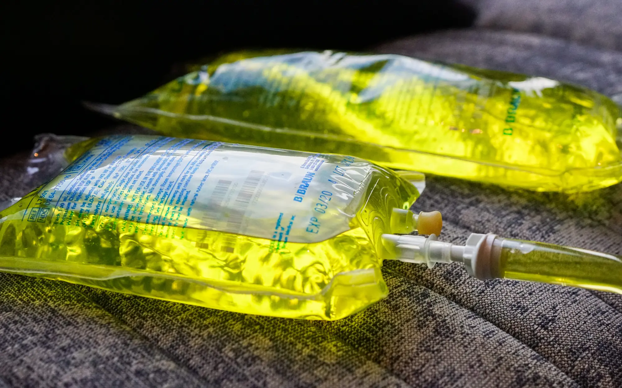 Wellness IV therapy treatment for recovery and hydration