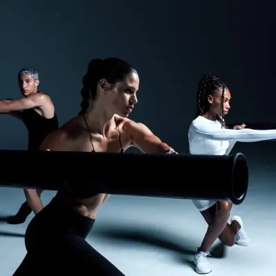 Equinox group fitness and strength conditioning session