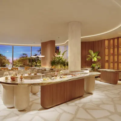 Wellness dining experience with curated healthy cuisine