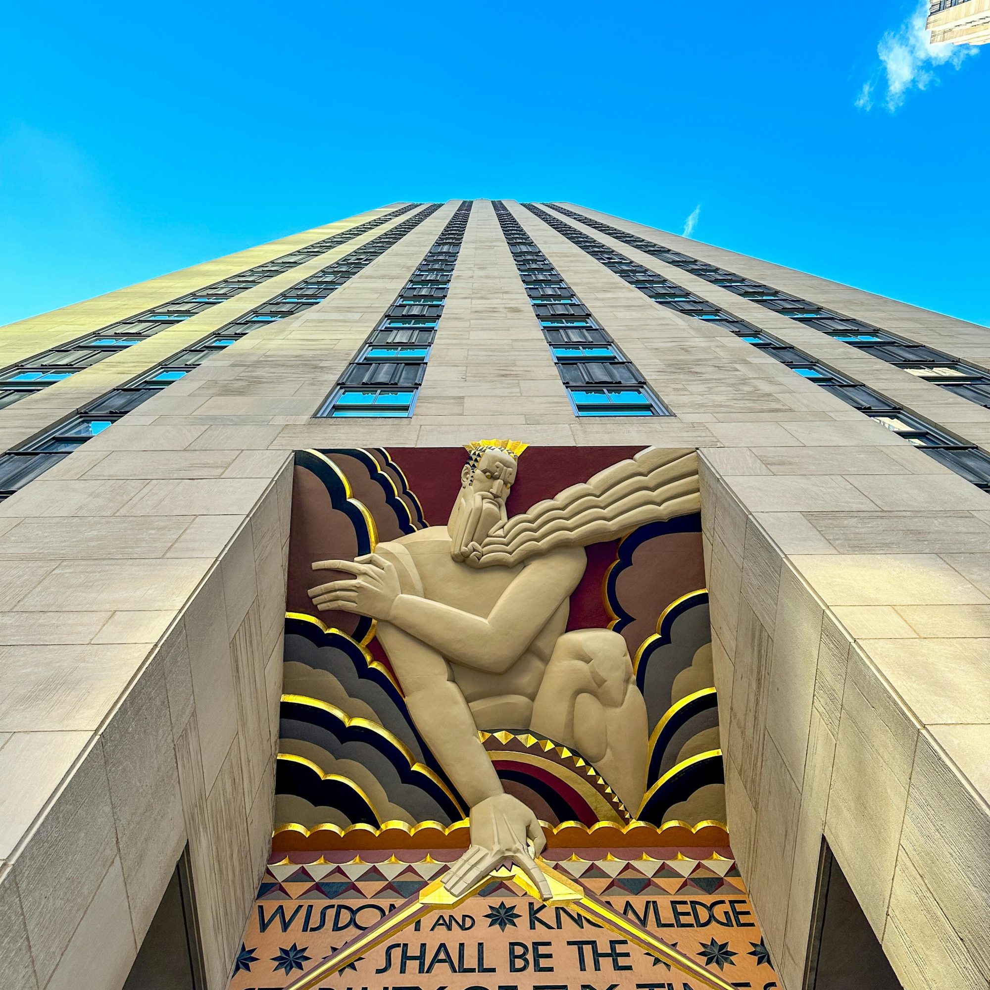 façade of top of the rock