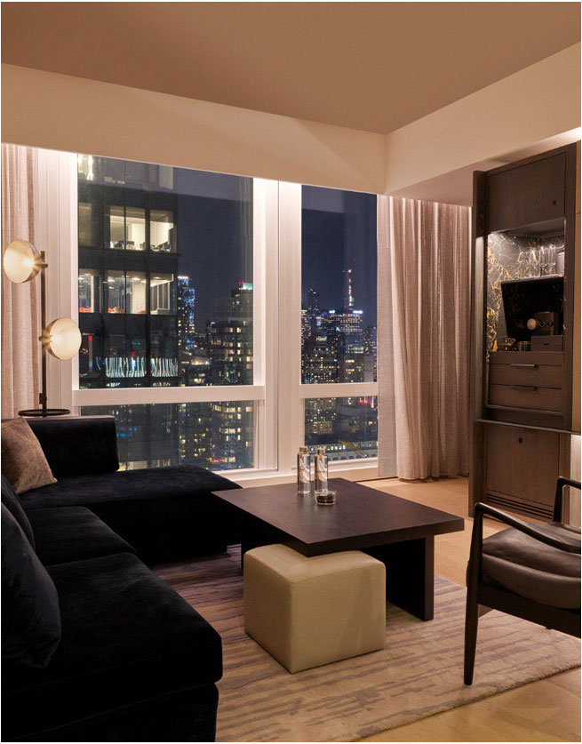 Hotel Rooms Suites In Nyc Equinox Hotel New York
