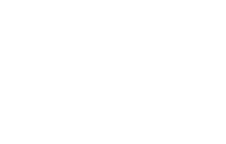 VOGUE white logo